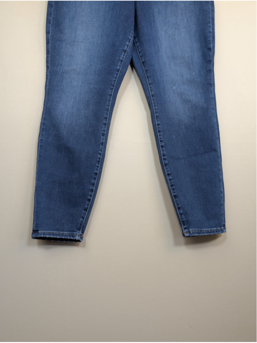 American Eagle 18 Curvy Hi Rise Skinny Jegging Jeans Next Level Stretch Dark - Picture 6 of 12
